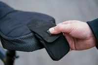 Beheizbarer Sattelbezug, mit Li-Ion Akku