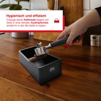 Ausklopfschale Die saubere und elegante Art Kaffeesatz zu sammeln