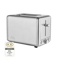 Solis Steel Toaster (Typ 8002) Edelstahl Toaster mit 2 Schlitzen