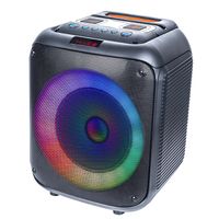 Fontastic drahtloser Party-Lautsprecher, 60W, Mikrofon & LED