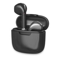 Fontastic True Wireless Headset „Pero“ inkl. Ladeetui, Schwarz