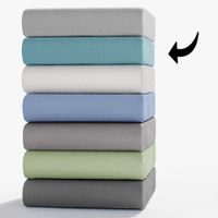 Jersey-Spannbetttuch - ca. 90 - 100 x 200 cm