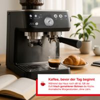 Solis Grind&amp;Infuse PERFETTA (Typ 1019) Espressomaschine mit Mahlwerk + Milchaufschäumer