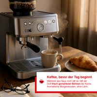 Solis Grind&Infuse PERFETTA (Typ 1019) Espressomaschine mit Mahlwerk + Milchaufschäumer