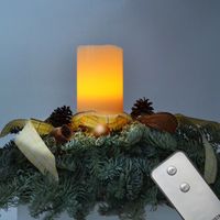 X4-LIFE LED Echtwachskerzen 4er Set incl. Fernbedienung