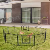 HOME DELUXE Welpenauslauf BARKI 80 x 60 cm / 12-teilig