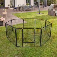HOME DELUXE Welpenauslauf BARKI 80 x 80 cm / 8-teilig