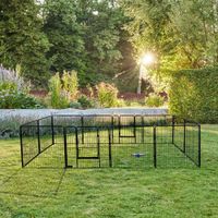 HOME DELUXE  Welpenauslauf BARKI 80 x 80 cm / 12-teilig