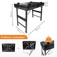 Werkbank klappbar - mobiler Spanntisch, Arbeitstisch bis 454 kg