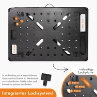 Werkbank klappbar - mobiler Spanntisch, Arbeitstisch bis 454 kg