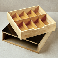 Schublade  Kaffee-Kapseln, Bambus, FSC