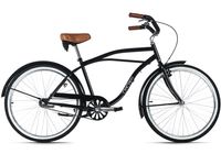 DaCapo Beachcruiser Herren 26" California Schwarz 1 Gang RH 46cm