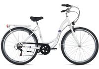 DaCapo Trekkingrad Damen 28'' Ravenna 6 Touren Bike 6 Gänge RH 48 cm Weiss V-Brakes
