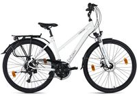 DaCapo Trekkingrad Damen 28'' Firenze 300 Touren Bike 24 Gänge Aluminium Weiss