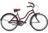 DaCapo Beachcruiser Damen 26" California Rot 1 Gang RH 46cm