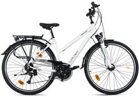 DaCapo Trekkingrad Damen 28'' Firenze 300 Touren Bike 24 Gänge Aluminium V-Brake Weiss