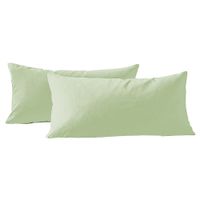 Aloe-Vera Jersey-Kissenbezug 2er-Set
