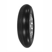 Schubkarrenrad pannensicher Vollgummi PU Ersatzrad 390x95 mm