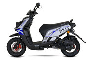 Motorroller PX55 Cross Concept 125ccm 85km/h, blau weiss, GT Union