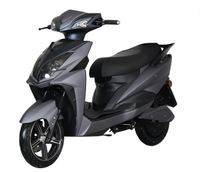 E-Motorroller e-Adler 45 kmh, mattgrau, 1 Akku, mit Top Case, GT Union