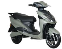 E-Motorroller e-Adler 45 kmh, dunkelguen, 1 Akku, mit Top Case, GT Union