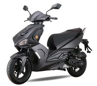 Motorroller Striker 85 kmh, mattschwarz, GT Union
