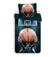 Baumwoll Bettwäsche Basketball Motiv – 140x200 & 70x90 cm