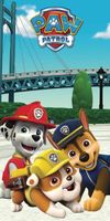 Paw Patrol Strandtuch 70x140 cm – Frottee aus Baumwolle