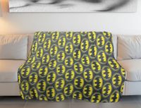 Batman Kuscheldecke 180x200 cm – Weiches Fan-Set für Sofa & Bett