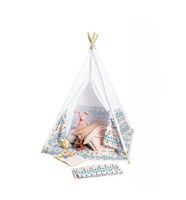 Pinolino Kinderzelt Tipi Naira – Spielzelt mit Bodenmatte & Tasche