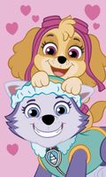 Paw Patrol Kinderhandtuch – Baumwoll-Gästetuch mit Motiv, 30×50 cm