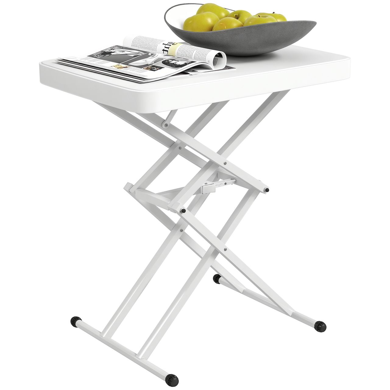 Beistelltisch Garten höhenverstellbar Gartentisch, klappbar Balkontisch