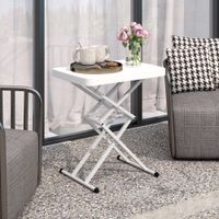 Beistelltisch Garten höhenverstellbar Gartentisch, klappbar Balkontisch