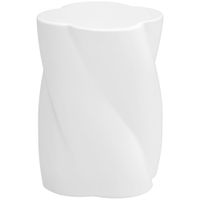 Sitzhocker aus Keramik in Spiralform 120kg belastbar Ø33 x 45 cm