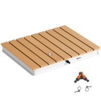 Bodendusche Gartendusche mit einstellbar Fußrad Aluminium Aussendusche