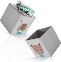 fenchi’s AUSTRIA Aufbewahrungsboxen 2er Set, 33x33x33 cm, Kallax-kompatibel, Faltboxen