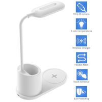 Schreibtischlampe mit Induktivlader