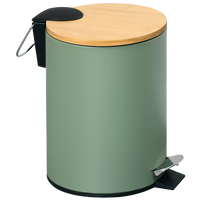 Kosmetikeimer Bambus, FSC, grün 3l