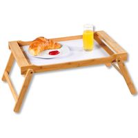 Tablett mit Klappfüßen, Bambus, FSC