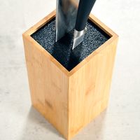 Messerblock, mit Kunststoffborsten, FSC