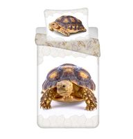 Turtle Kinderbettwäsche aus Baumwolle 2-teilig