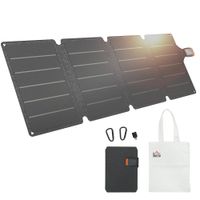 Faltbares Solarpanel 36W 13,2V Tragbares Outdoor Solarladegerät mit  USB-A