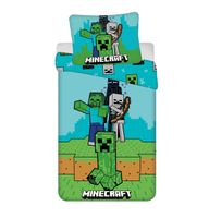 Minecraft Bettwäsche Set aus Baumwolle 140x200 + 70x90 cm