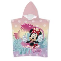 Disney Minnie Mouse Badeponcho – Kapuzenhandtuch 55×110 cm