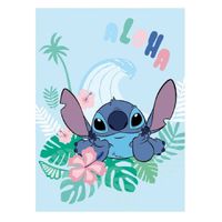 Lilo & Stitch Wohndecke 110×150 cm – Flauschige Kuscheldecke