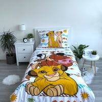 Disney Lion King Kuschelige Bettwäsche aus Baumwolle, 140x200 cm & 70x90 cm