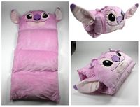 Disney Lilo & Stitch Schlafmatte 3D mit Kissen – Gemütliche Kinder-Schlafmatte