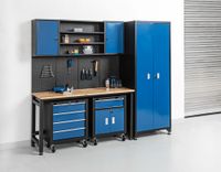 Werkstatt-Set 6 tlg. blau