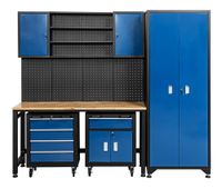 Werkstatt-Set 6 tlg. blau