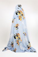 Bluey Kuscheldecke mit Kapuze 120x150 cm